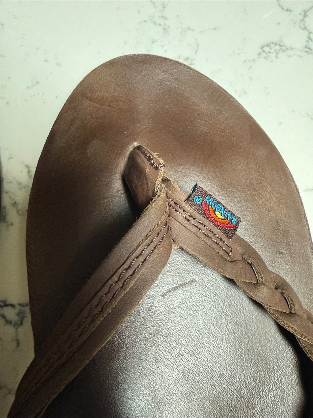 Rainbow Women’s Flirty Braidy Flip Flop Sandals - Picture 9 of 16